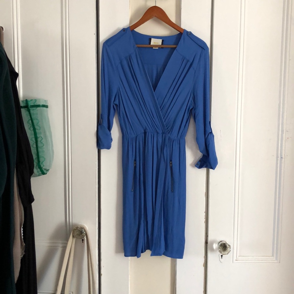 Anthropologie faux wrap dress Maeve size S